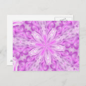 ピンクの星の夢 ポストカード (正面/裏面)