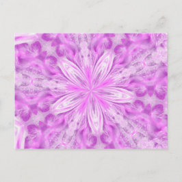 ピンクの星の夢 ポストカード