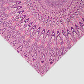 ピンクの星の曼荼羅 薄葉紙 (詳細)