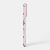 ピンクの星柄 かいじゅうたちのいる島 iPhone 16ケース (右側面)