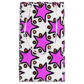 ピンクの星 スモールペーパーバッグ (正面)