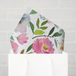 ピンクの春の花の母の日コレクション 薄葉紙