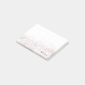 ピンクの春の花は衰退します ポストイット (アングル)