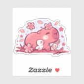 ピンクの春フレンド シール (シート)