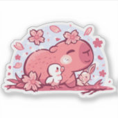 ピンクの春フレンド シール (正面)