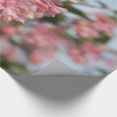 ピンクの春花 ラッピングペーパー (角)