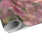 ピンクの春花 ラッピングペーパー (ロールコーナー)