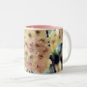 ピンクの春 ツートーンマグカップ (正面右)