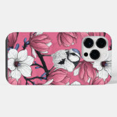 ピンクの春 iPhoneケース (裏面横)