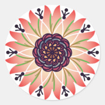 ピンクの曼荼羅の花