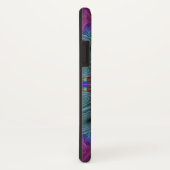 ピンクの曼荼羅カラフルスピリチュアル・フラクタルアート Case-Mate iPhoneケース (裏面/右)