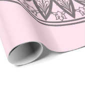 ピンクの曼荼羅 ラッピングペーパー (ロールコーナー)