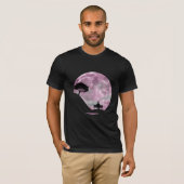 ピンクの月夜のひとりごと Tシャツ (正面フル)