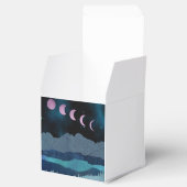 ピンクの月相の風景 フェイバーボックス (オープン)