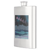 ピンクの月相の風景 フラスク (左)