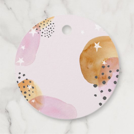 ピンクの月 フェイバータグ (裏面)