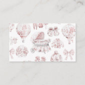 ピンクの服トイルドゥジュウブズベビー エンクロージャーカード (裏面)