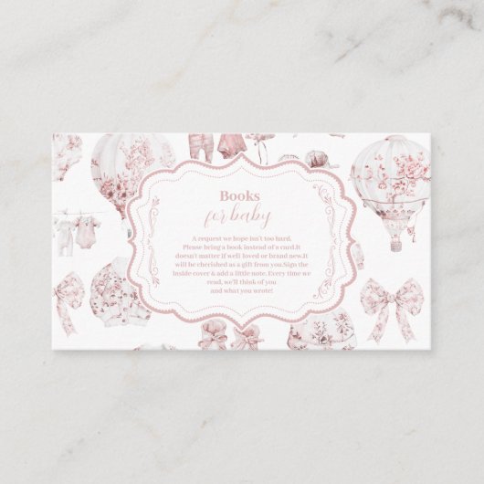 ピンクの服トイルドゥジュウブズベビー エンクロージャーカード (正面)