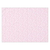 ピンクの木の冬のクリスマステーブルクロス テーブルクロス (正面(横))