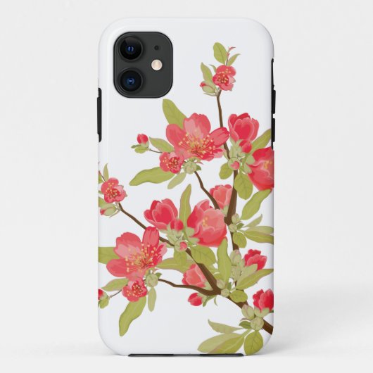ピンクの木の花iPhone 5ケース Case-Mate iPhoneケース (裏面)