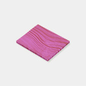 ピンクの木目 ポストイット (アングル)