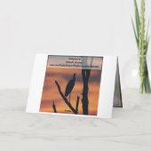 -ピンクの木製スイバの挨拶状ありがとう サンキューカード (裏面)