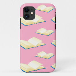 ピンクの本 iPhone 11 ケース