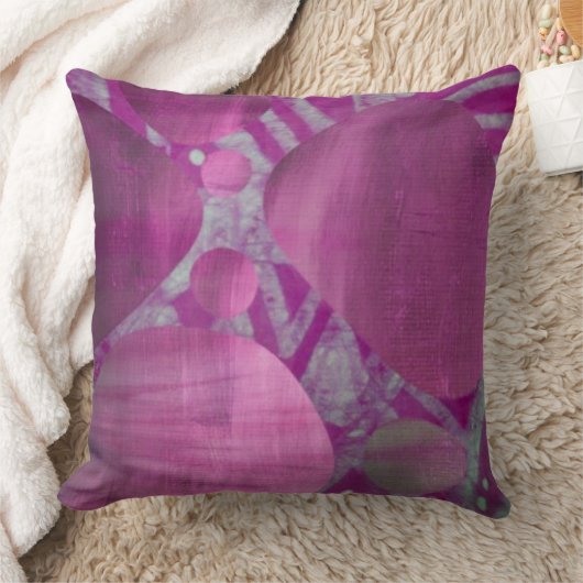 ピンクの枕 クッション (ブランケット)