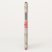 ピンクの林檎の花のモノグラム Case-Mate iPhoneケース (裏面/右)
