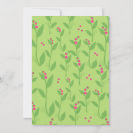 ピンクの果実オングリーン葉