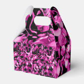 ピンクの果物とフラミンゴの柄 フェイバーボックス (裏面サイド)