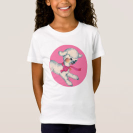 ピンクの柔らかい子ヒツジ Tシャツ
