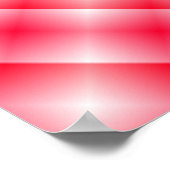 ピンクの格子模様 ポスター (角)