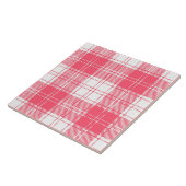 ピンクの格子状セラミックタイル タイル (側面)