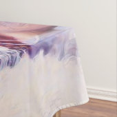 ピンクの格言は雪の水の色絵画の テーブルクロス (インサイチュ)