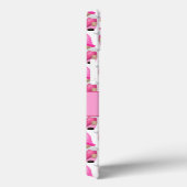 ピンクの格言ハートモノグラムウッドランドキュート Case-Mate iPhoneケース (裏面 / 右)