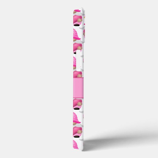 ピンクの格言ハートモノグラムウッドランドキュート Case-Mate iPhoneケース (裏面 / 右)