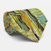 ピンクの桃の花の回想マヴェ ネクタイ (ロール)