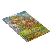 ピンクの桃の花の回想マヴェ ノートブック (右側)