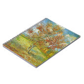 ピンクの桃の花の回想マヴェ ノートブック (左側)