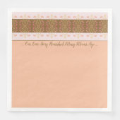 ピンクの桃 (正面)