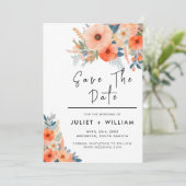 ピンクの桃70代80代90代カラフル90代結婚 セーブザデート (スタンド正面)