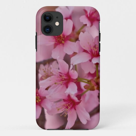 ピンクの桜に包まれて さくら Cherry Blossoms Case-Mate iPhoneケース (裏面)