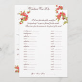 ピンクの桜の結婚誓約書 Libs カード (正面/裏面)