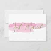 ピンクの桜の花の結婚しました (正面)