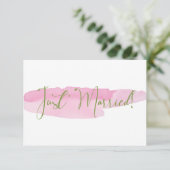 ピンクの桜の花の結婚しました (スタンド正面)