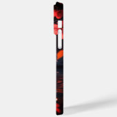 ピンクの桜の花を水上に | セレネ春Nat Case-Mate iPhoneケース (裏面 / 左)