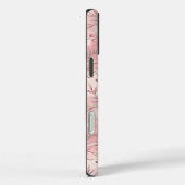 ピンクの桜の花柄 Case-Mate iPhoneケース (裏面 / 右)