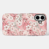 ピンクの桜の花柄 Case-Mate iPhoneケース (裏面 (横))