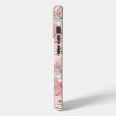 ピンクの桜の花柄 Case-Mate iPhoneケース (裏面 / 左)